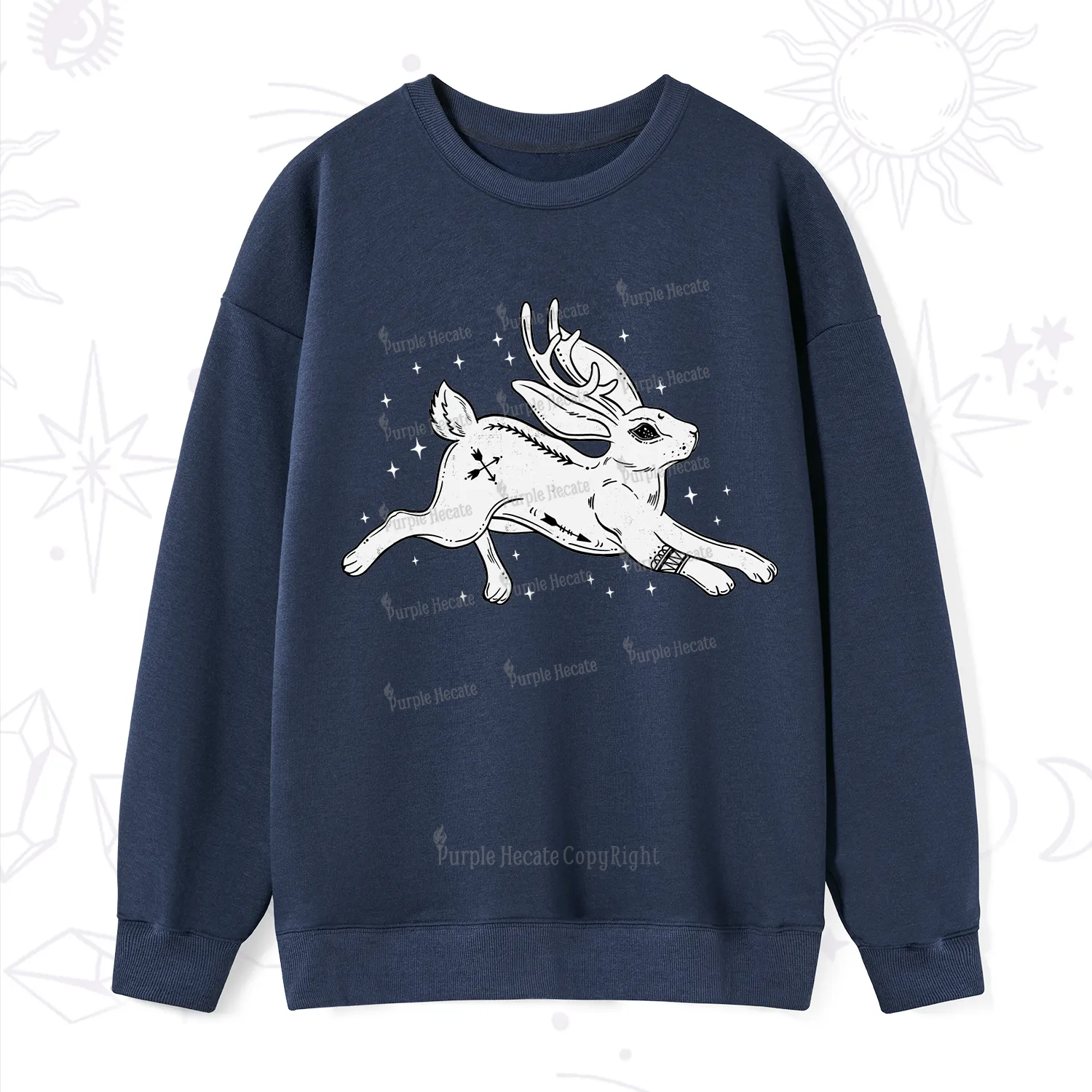 Purplehecate Starwitch Familiar Sweatshirt
