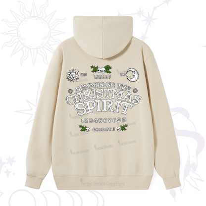 Purplehecate Summon The Christmas Spirit Hoodie
