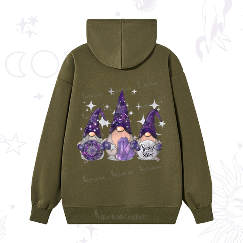 Purplehecate Christmas Cute Gnome Hoodie