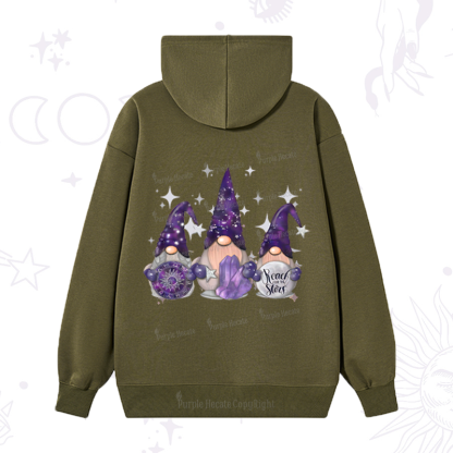 Purplehecate Christmas Cute Gnome Hoodie