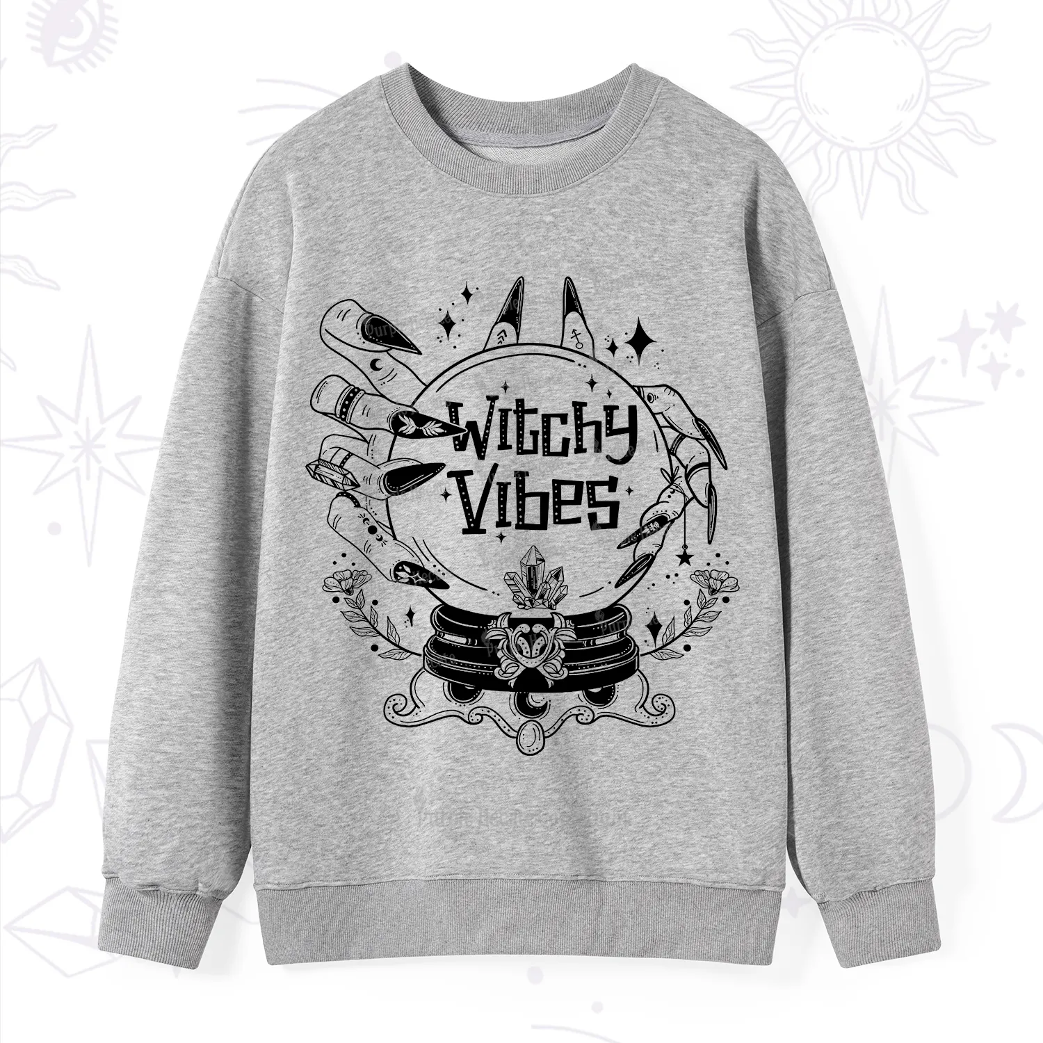 Purplehecate Witchy Vibes Sweatshirt