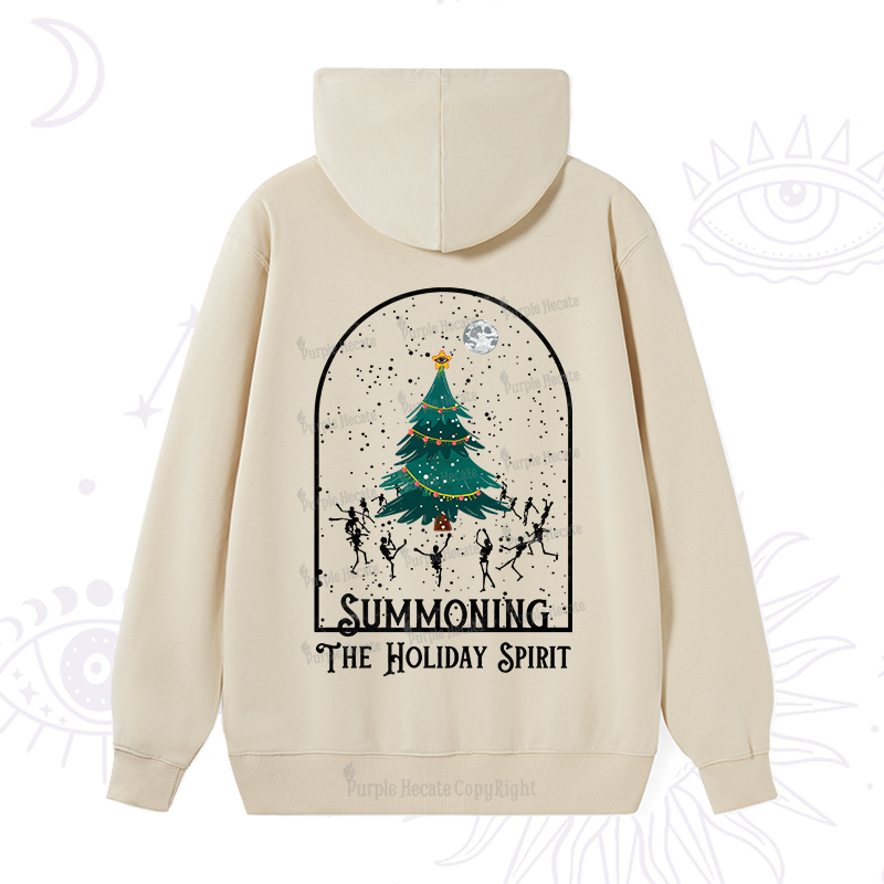 Purplehecate Christmas The Holiday Spirit Hoodie