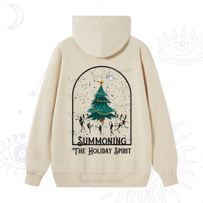 Purplehecate Christmas The Holiday Spirit Hoodie