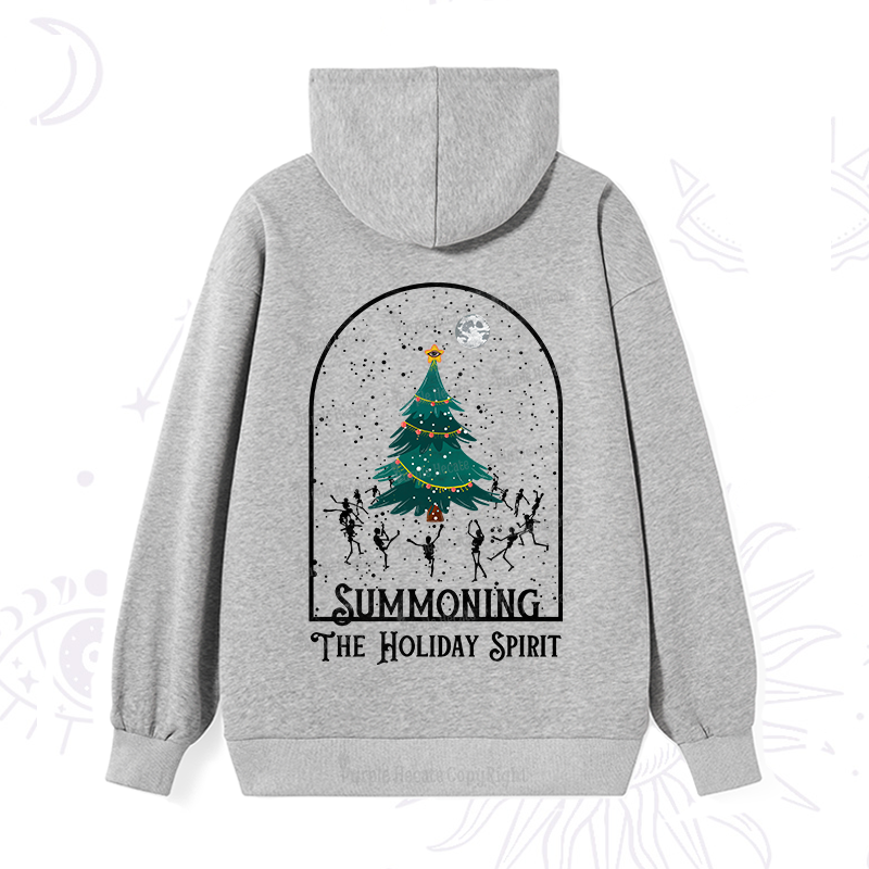 Purplehecate Christmas The Holiday Spirit Hoodie