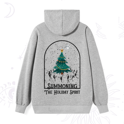 Purplehecate Christmas The Holiday Spirit Hoodie