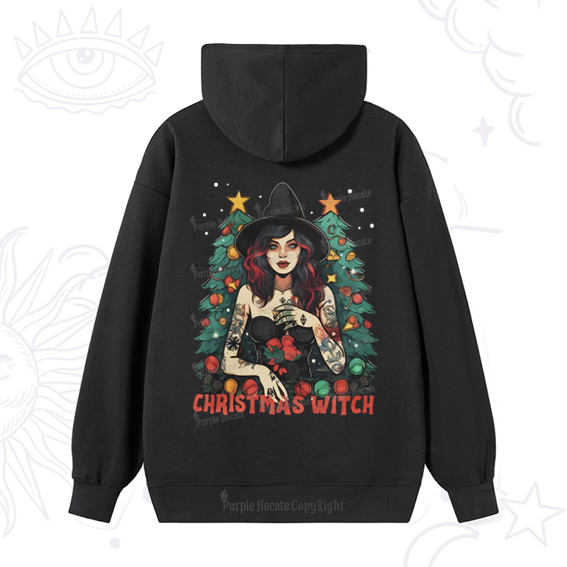 Purplehecate Christmas Witch Hoodie