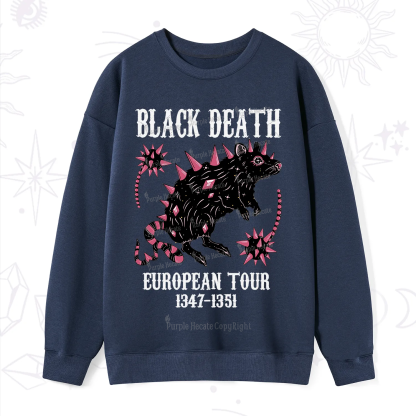 Purplehecate Black Death Sweatshirt
