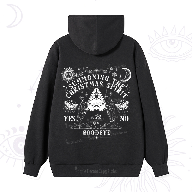 Purplehecate Christmas Mystical Talking Board Hoodie