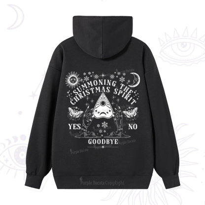 Purplehecate Christmas Mystical Talking Board Hoodie