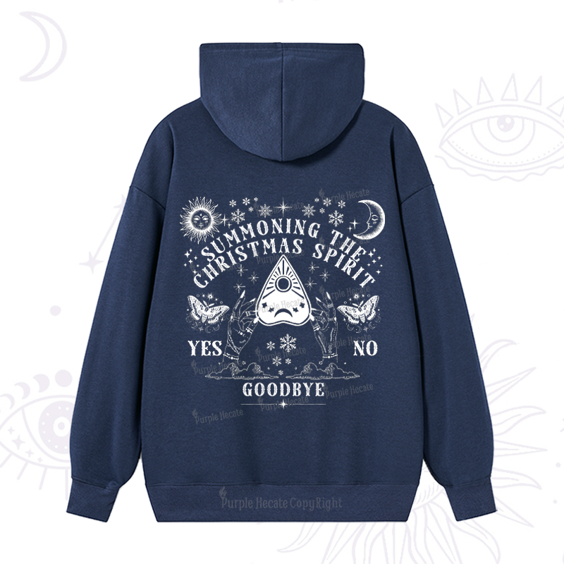 Purplehecate Christmas Mystical Talking Board Hoodie