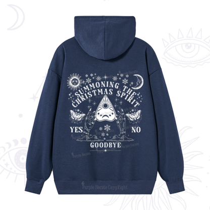 Purplehecate Christmas Mystical Talking Board Hoodie