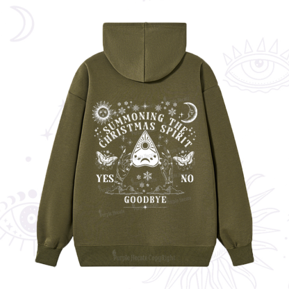 Purplehecate Christmas Mystical Talking Board Hoodie