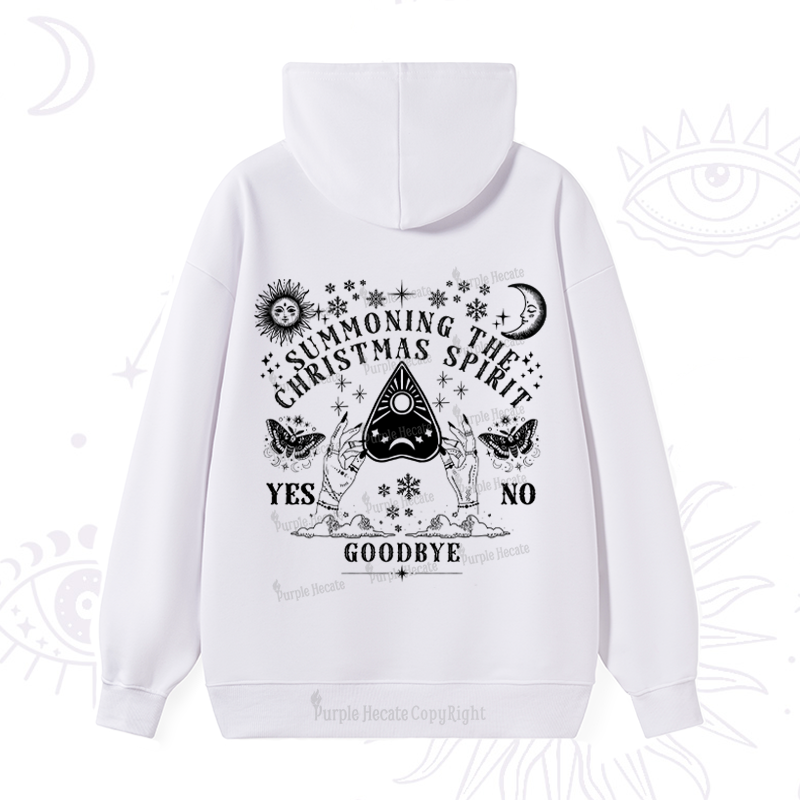 Purplehecate Christmas Mystical Talking Board Hoodie