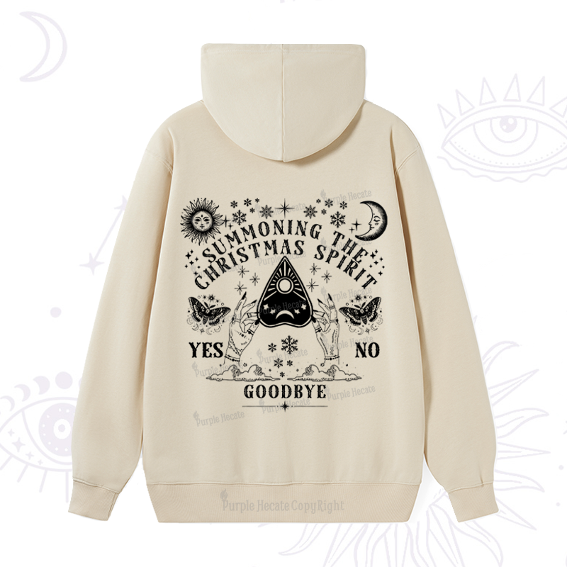 Purplehecate Christmas Mystical Talking Board Hoodie