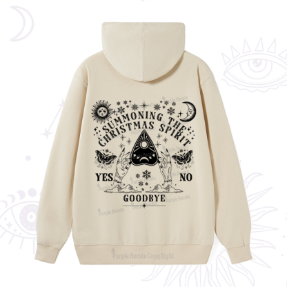 Purplehecate Christmas Mystical Talking Board Hoodie
