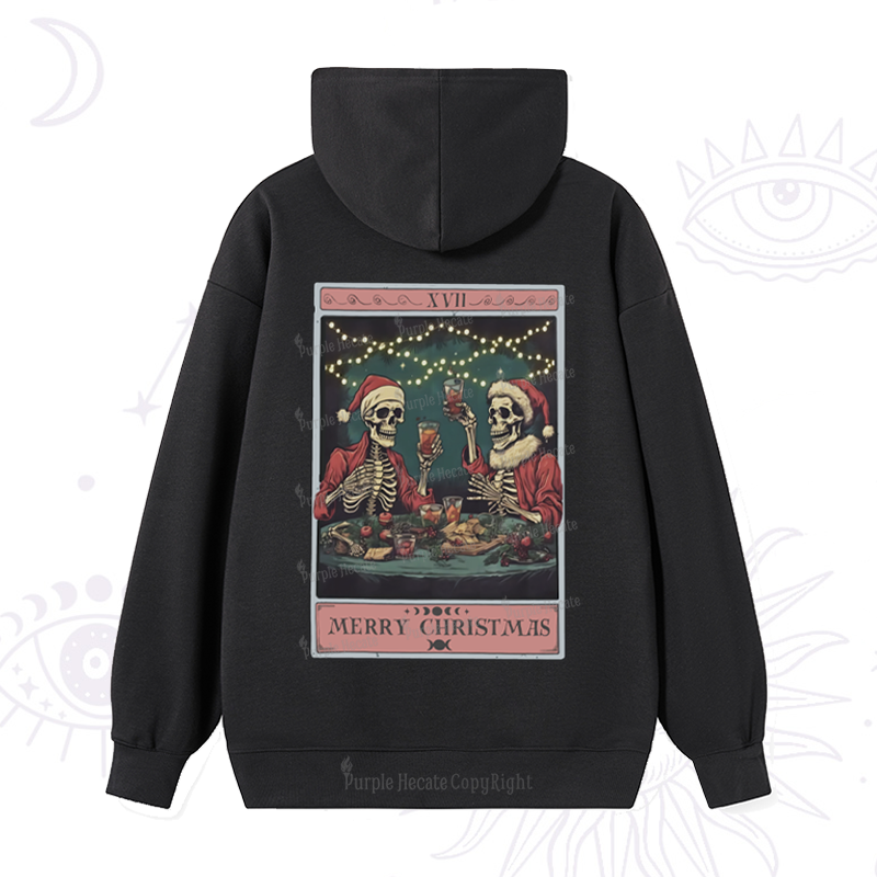 Purplehecate Christmas Dinner Tarot Hoodie