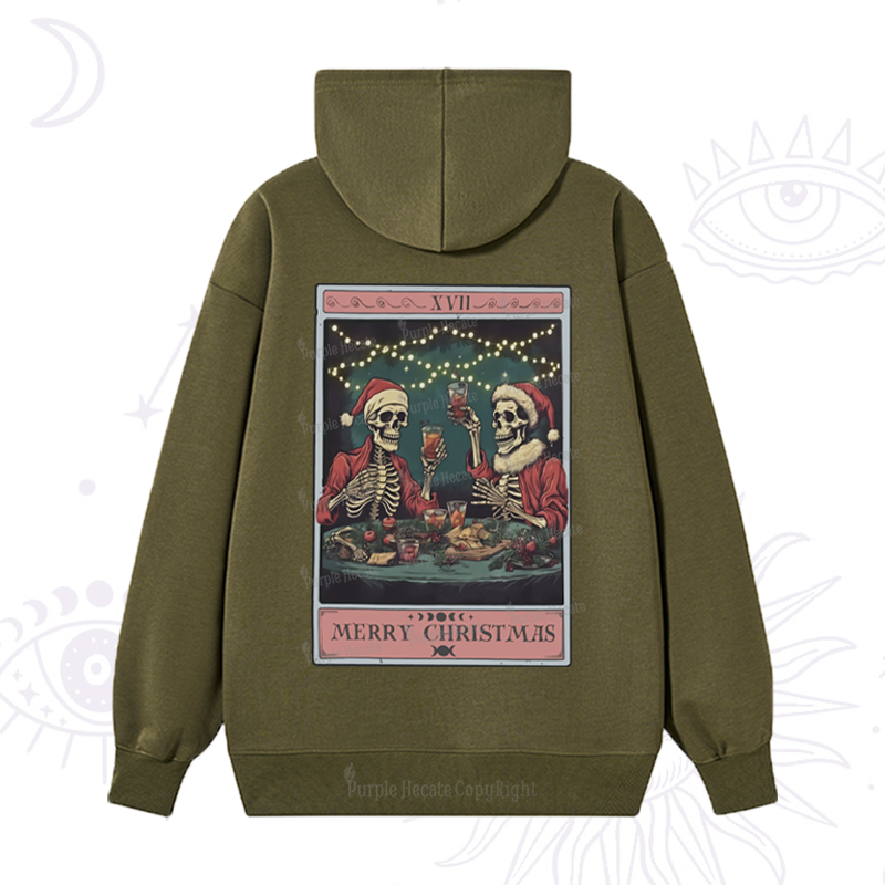 Purplehecate Christmas Dinner Tarot Hoodie