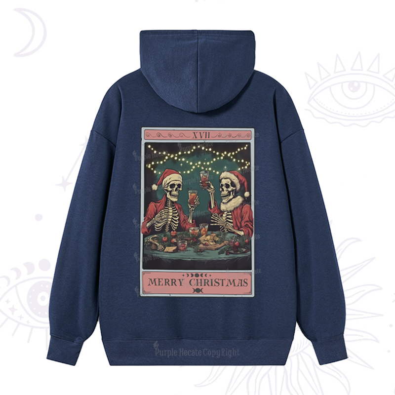 Purplehecate Christmas Dinner Tarot Hoodie