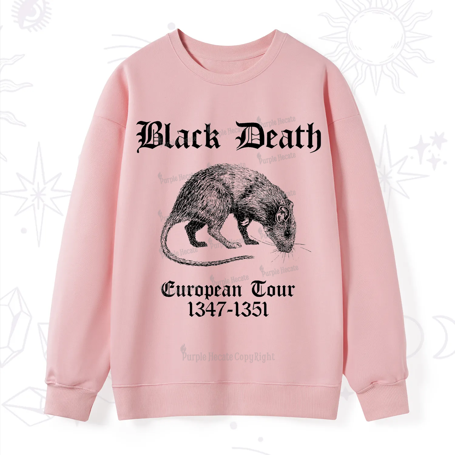 Purplehecate Black Death European Tour Sweatshirt