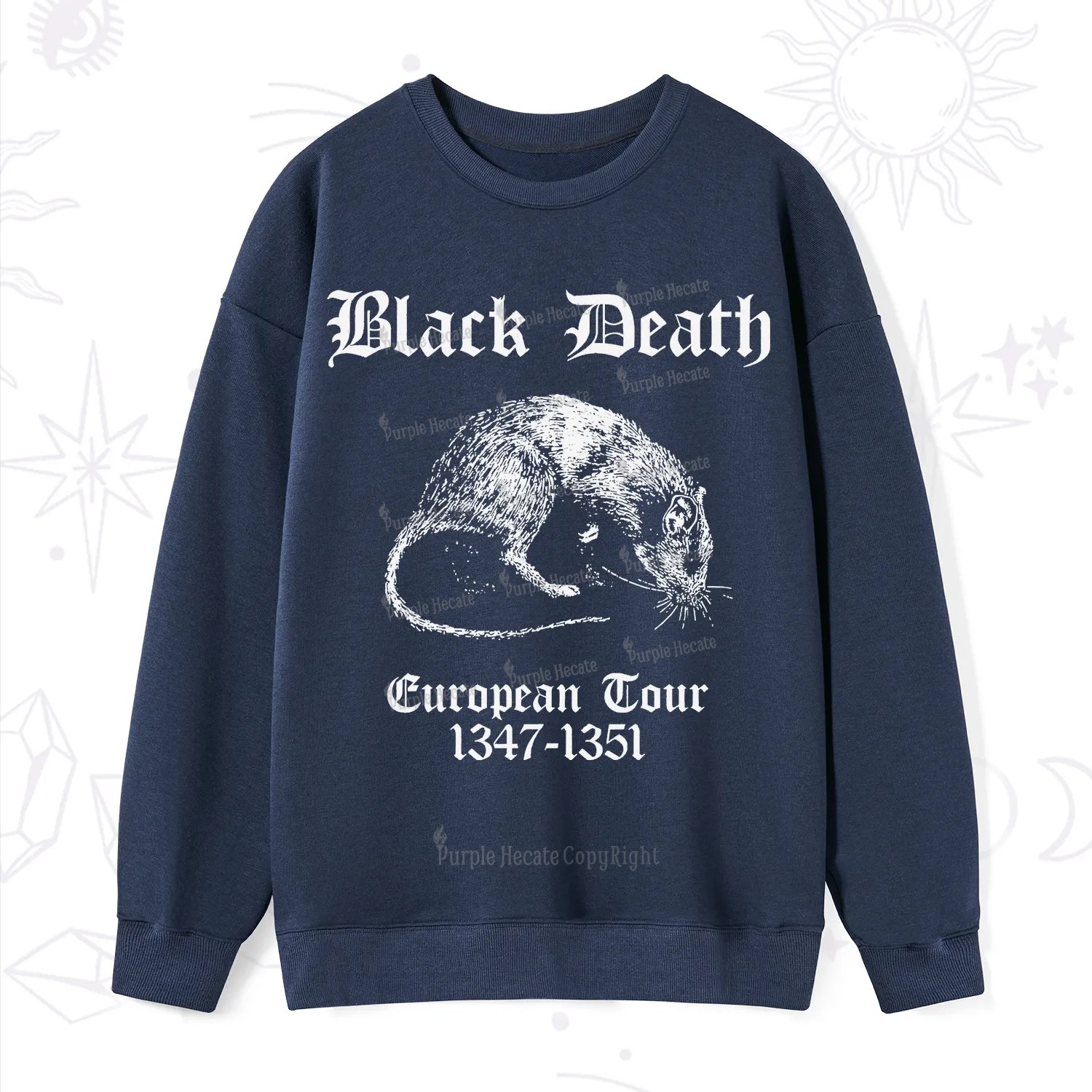 Purplehecate Black Death European Tour Sweatshirt