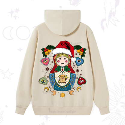 Purplehecate Christmas Nesting Doll Hoodie