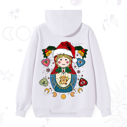 Purplehecate Christmas Nesting Doll Hoodie