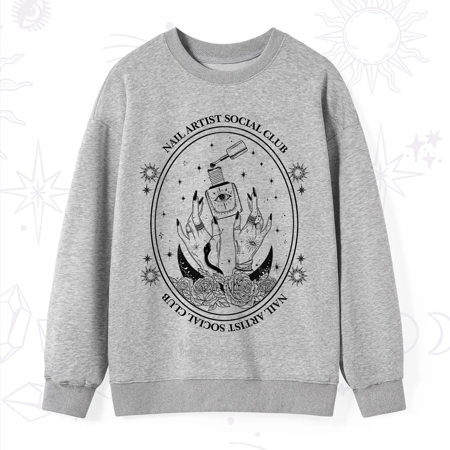 Purplehecate Nail Artist Club Sweatshirt
