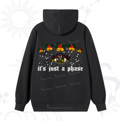 Purplehecate Christmas It's Just A Phase Hoodie