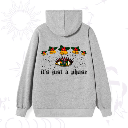 Purplehecate Christmas It's Just A Phase Hoodie