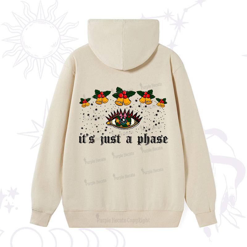 Purplehecate Christmas It's Just A Phase Hoodie