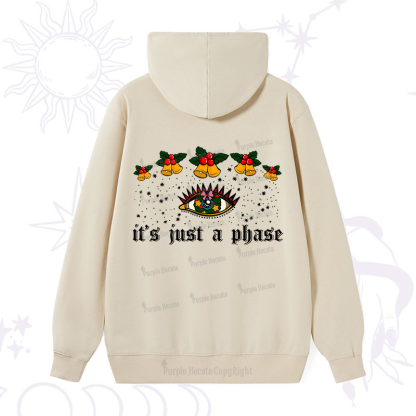 Purplehecate Christmas It's Just A Phase Hoodie