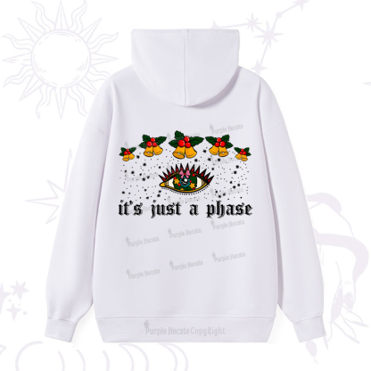 Purplehecate Christmas It's Just A Phase Hoodie