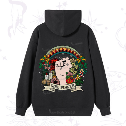 Purplehecate Christmas Girl Power Hoodie