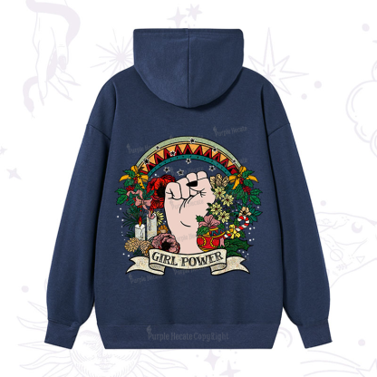 Purplehecate Christmas Girl Power Hoodie