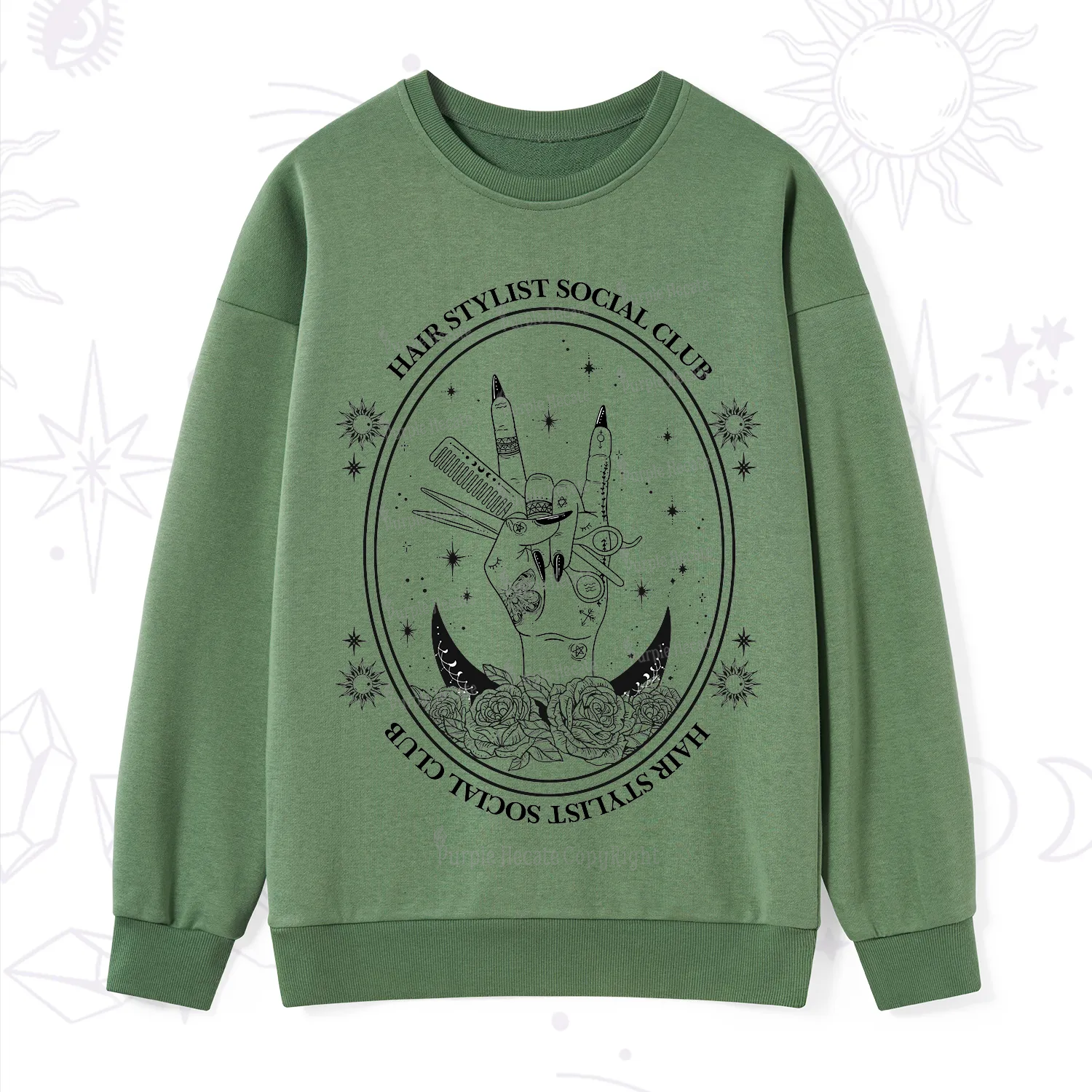 Purplehecate Hair Stylist Club Sweatshirt