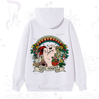 Purplehecate Christmas Girl Power Hoodie