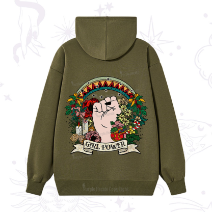 Purplehecate Christmas Girl Power Hoodie