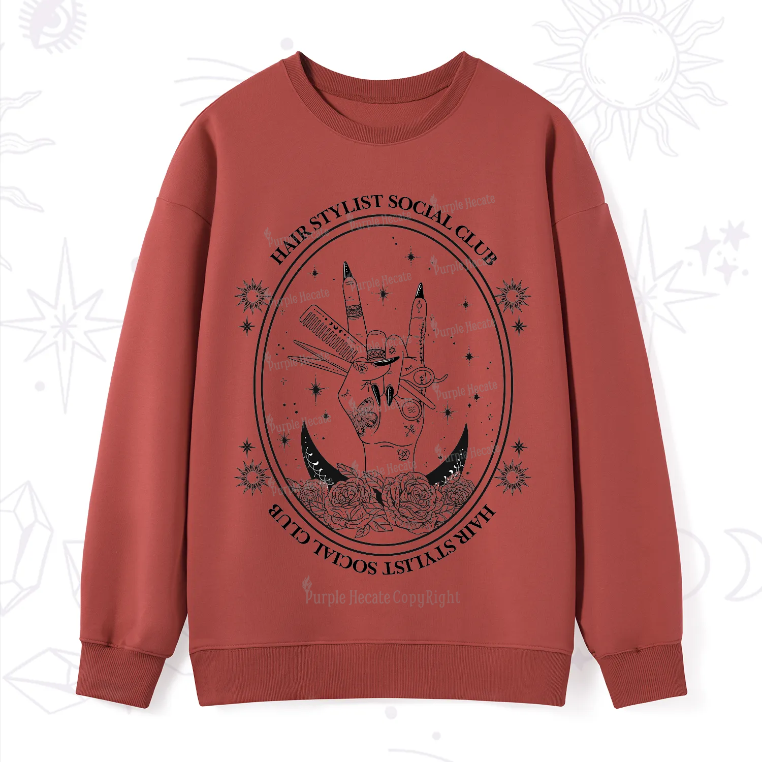 Purplehecate Hair Stylist Club Sweatshirt