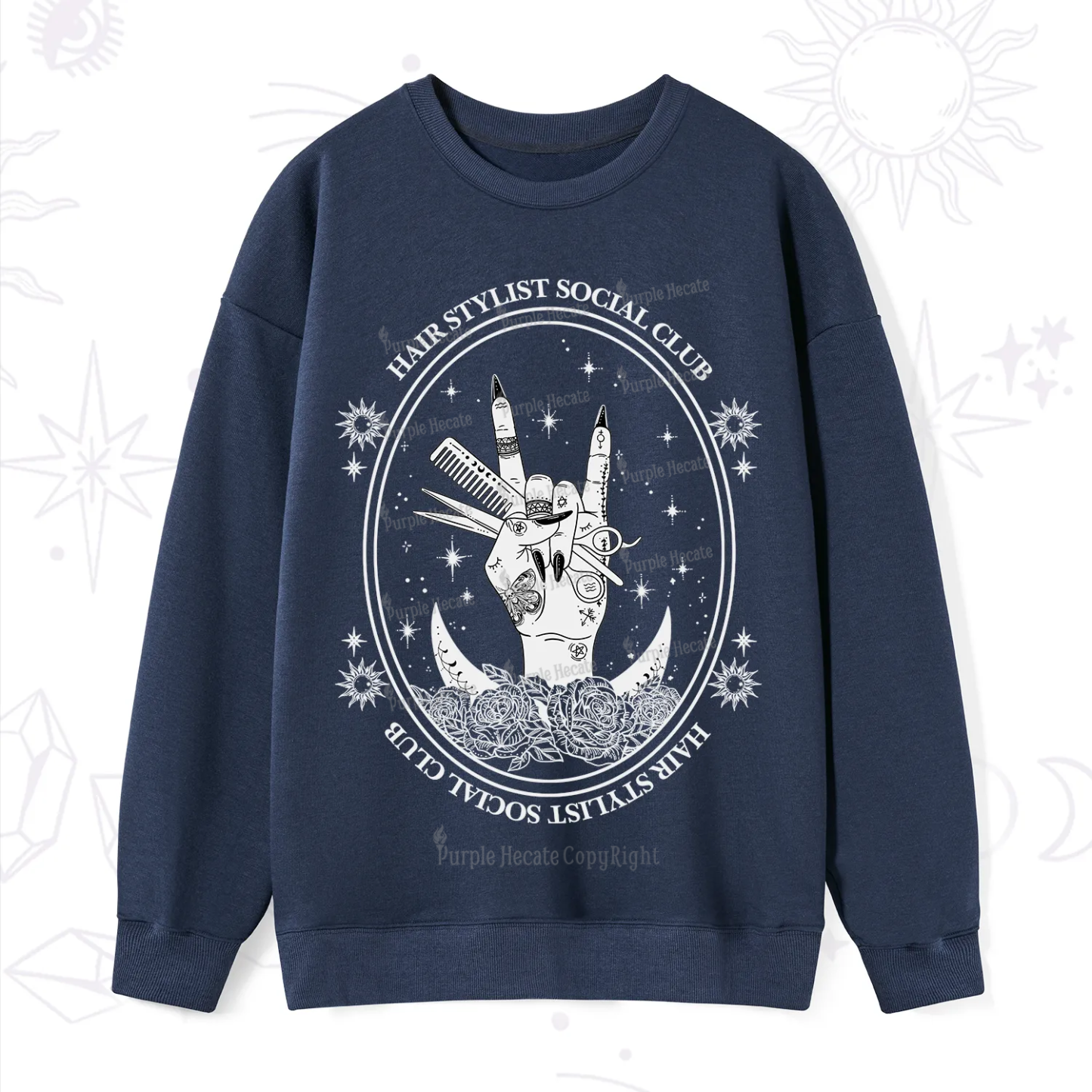 Purplehecate Hair Stylist Club Sweatshirt