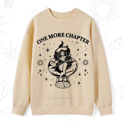 Purplehecate One More Chapter Books Sweatshirt