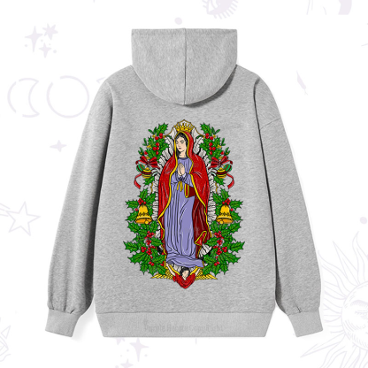 Purplehecate Christmas Mother Mary Hoodie
