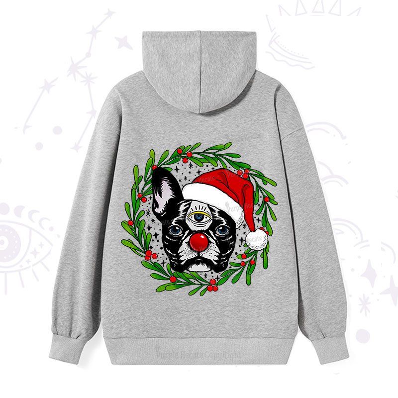 Purplehecate Christmas Celestial Canine Hoodie