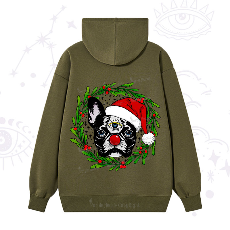 Purplehecate Christmas Celestial Canine Hoodie