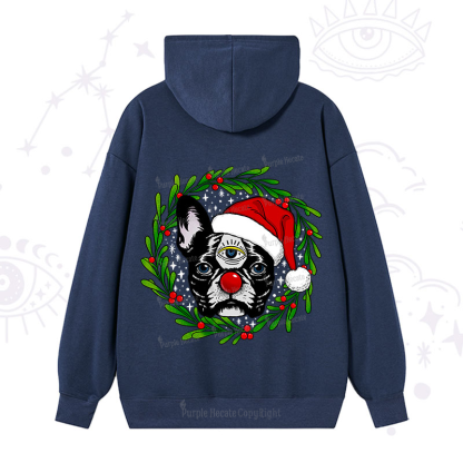 Purplehecate Christmas Celestial Canine Hoodie