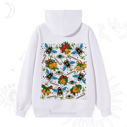 Purplehecate Christmas The Bee's Knees Hoodie