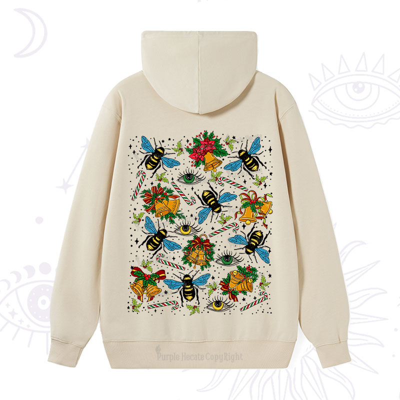 Purplehecate Christmas The Bee's Knees Hoodie