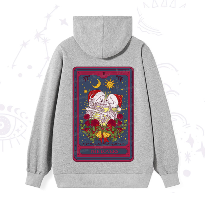 Purplehecate Christmas The Lovers Tarot Hoodie