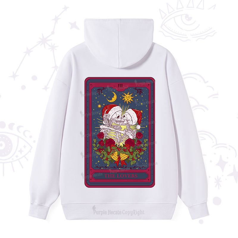 Purplehecate Christmas The Lovers Tarot Hoodie