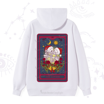 Purplehecate Christmas The Lovers Tarot Hoodie