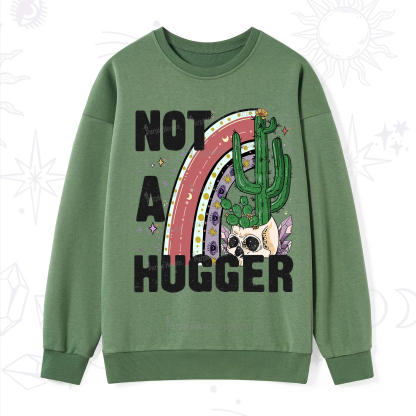 Purplehecate Not A Hugger Sweatshirt